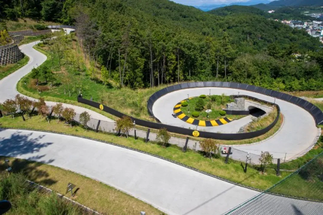 統營LUGE渠道滑車-統營：LUGE渠道滑車+景觀纜車(兩次體驗券)