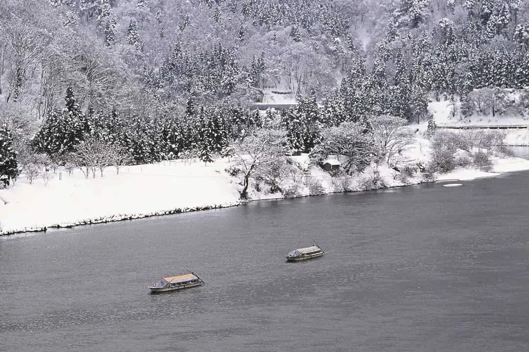 最上川(觀光局提供)-最上川雪見舟