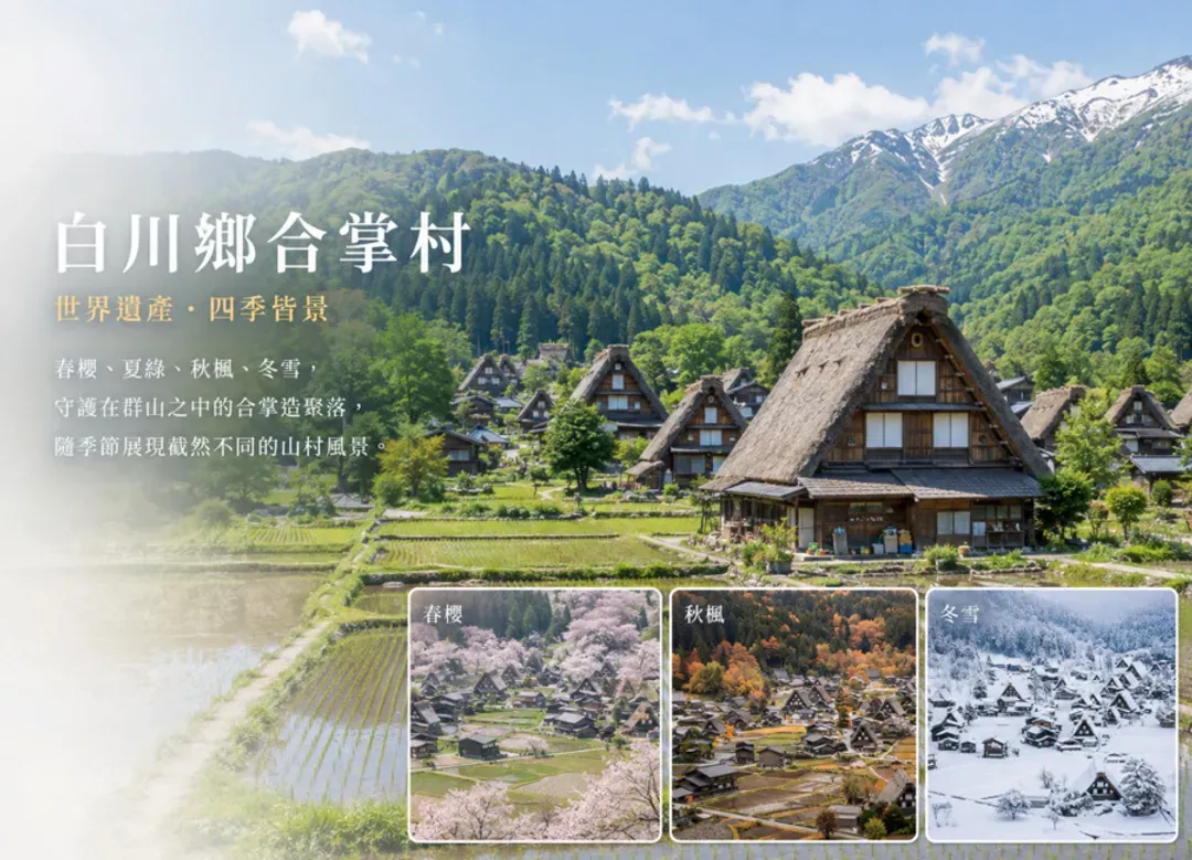 <早鳥第二位折2000>魅力雪牆之戀雙溫泉6日.黑部立山.足利花卉.上高地.米其林合掌村.輕井澤.螃蟹吃到飽-9