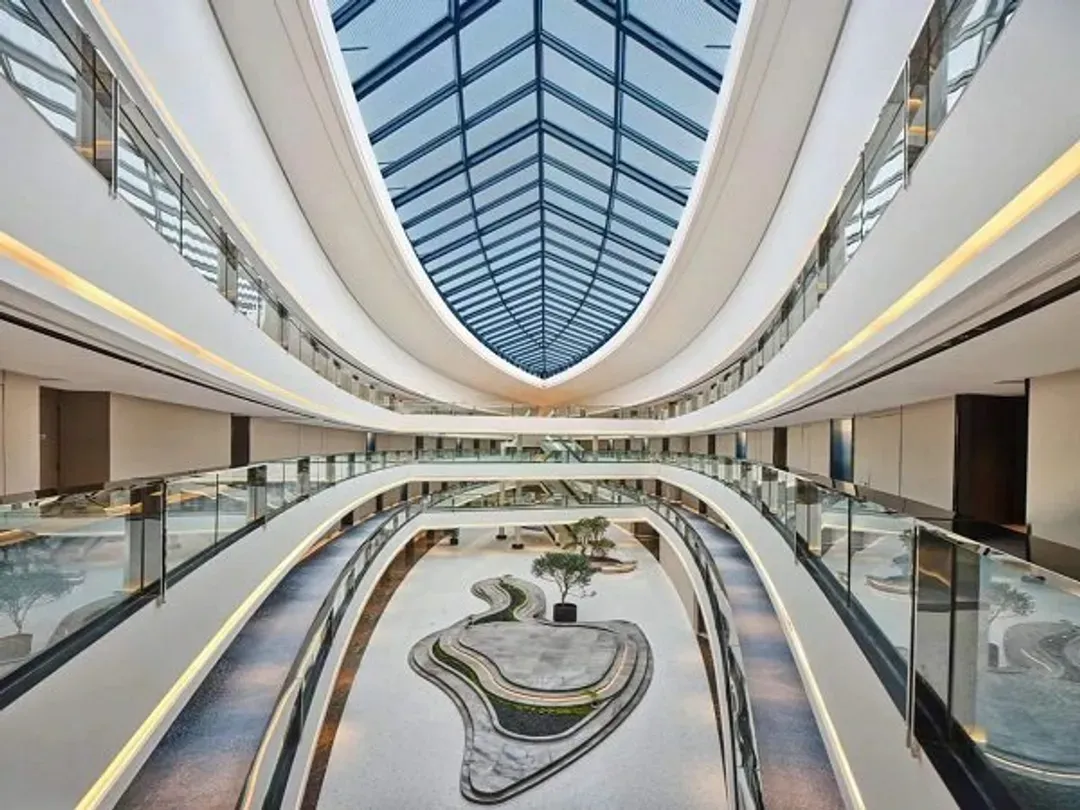 上海滴水湖洲際酒店客房區域-上海：滴水湖洲際酒店(乙晚)