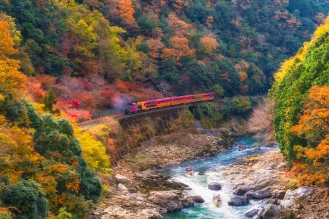嵐山小火車