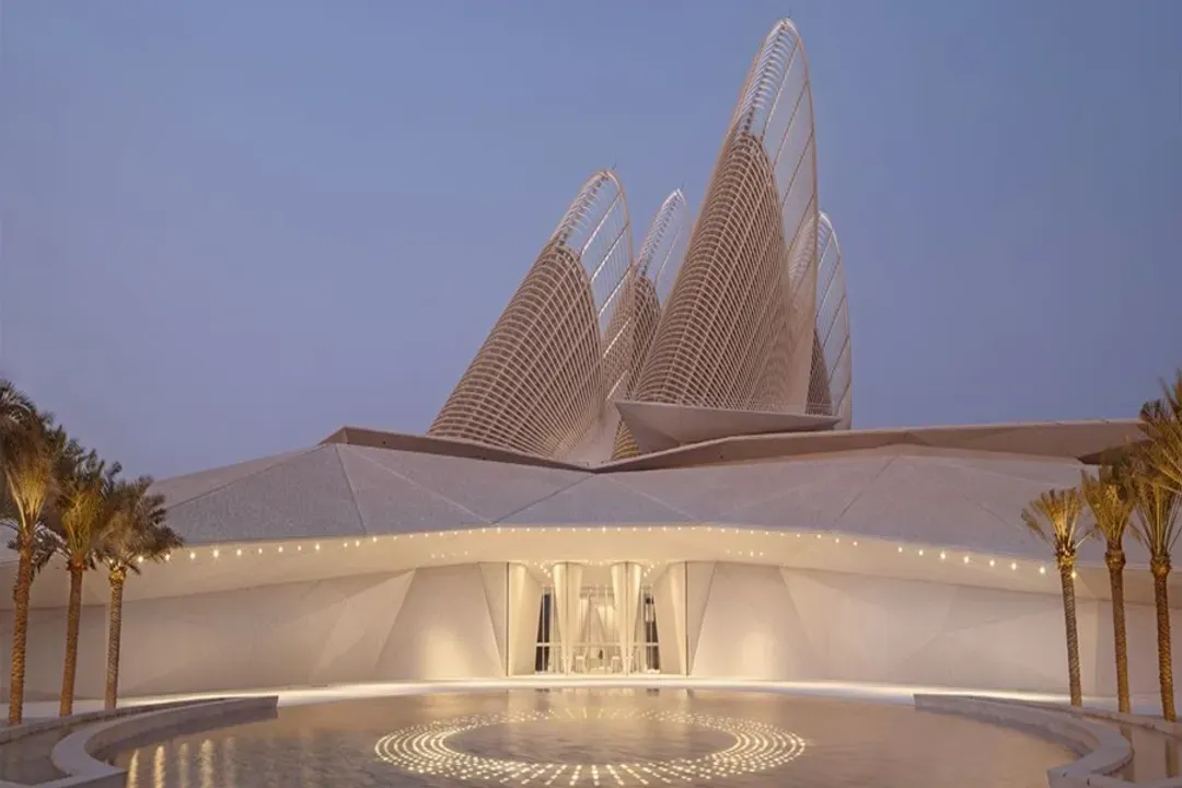 Zayed National Museum-阿拉伯建築之美(外觀)