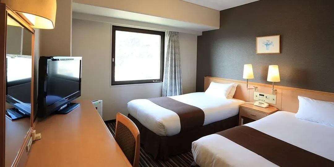 德島微笑飯店 - Smile Hotel Tokushima (スマイルホテル徳島)-雙床房
