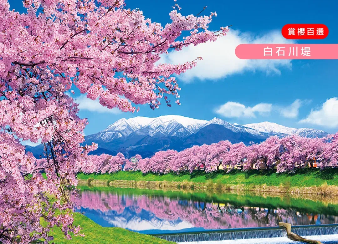 賞櫻花現東北雙溫泉5日.夢幻浪漫會津鐵道.採草莓.大內宿.秘境銀山溫泉街.櫻花百選.米澤和牛(新潟進出)-6