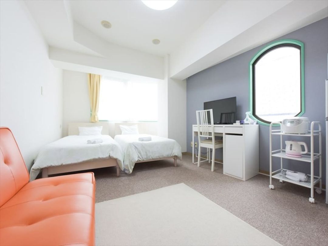 2min walk to station/Private bathroom/1room/26㎡/Max3 pax/kitchen/2-min walk to station / Private bathroom / 1-room apartment / 26㎡ / Max 3 people / Simple kitchen / Surrounded by shop