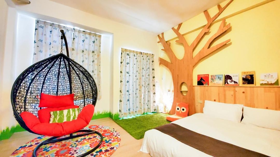 Anping two parent-child bed and breakfast-2