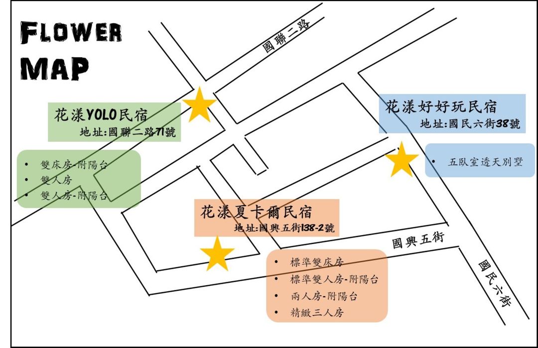 花漾‧好好玩｜可選購8人花蓮包棟