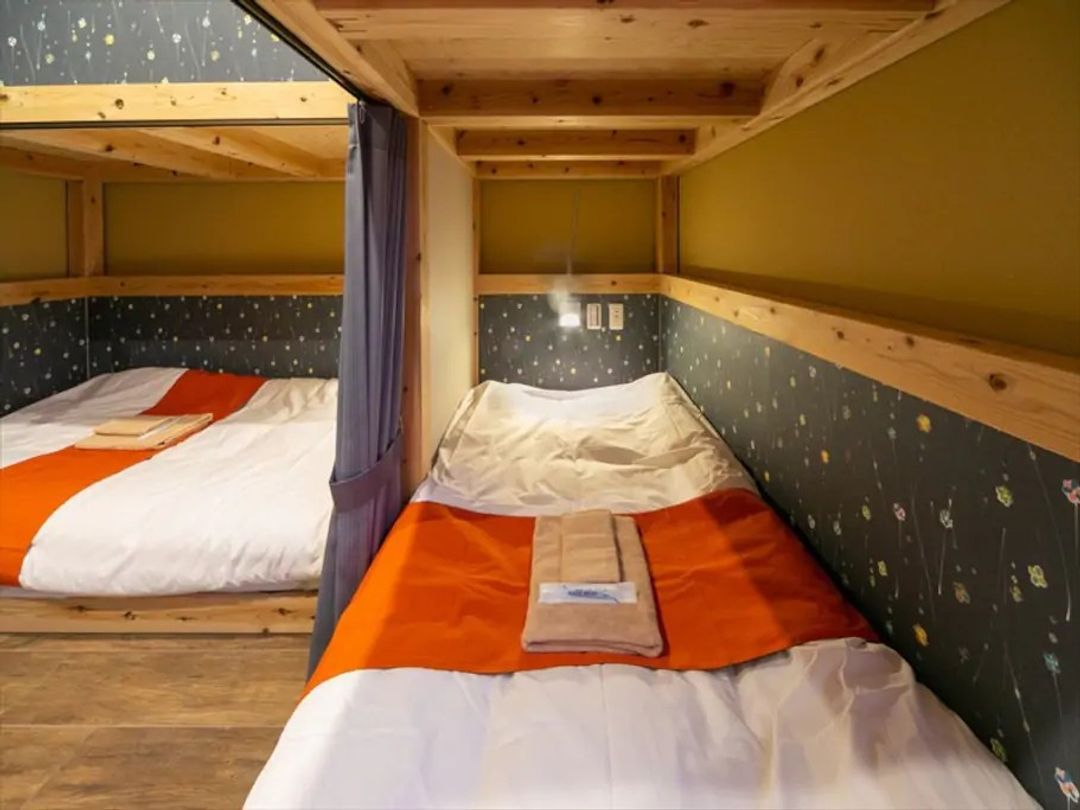 Haneda 2km / 5min by car / 7min by train / Private bedroom / Wi-Fi / Convenient transport / Late-night & early-morning departures