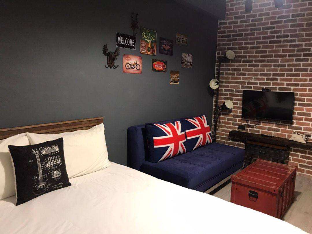 British industrial style Double Room/英倫工業風