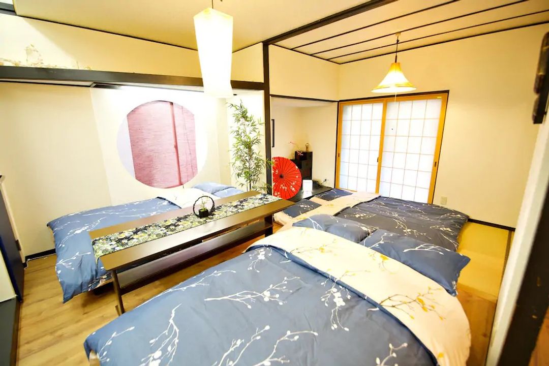 向岛二丁目旅居｜4-12人包栋/近晴空塔/隅田川公园步行1分/本所吾妻桥站步行8分