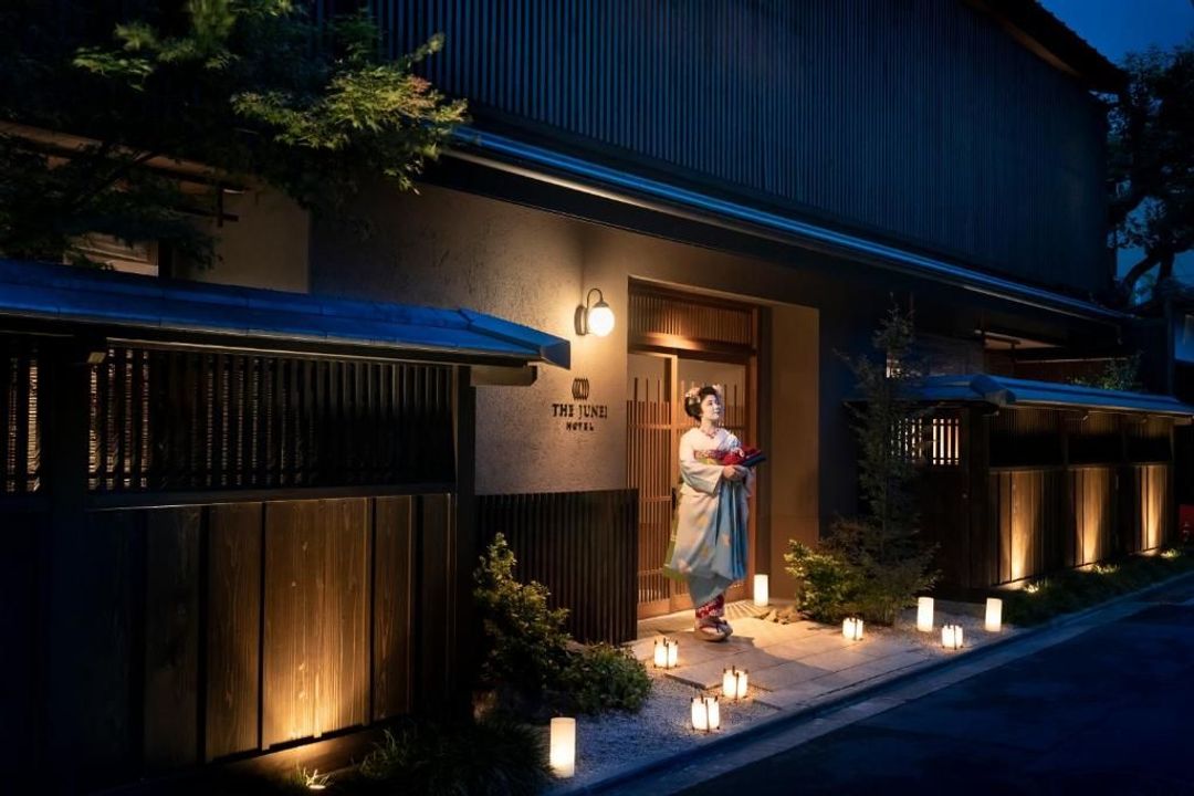 JUNEI饭店 京都御所西｜丸太町站步行12分/近京都御所/信乐烧陶风吕
