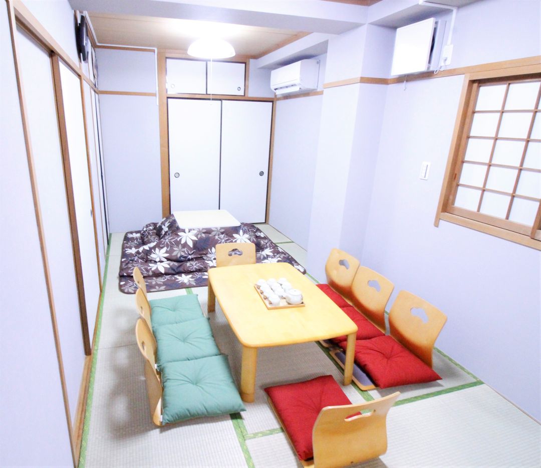SHINJUKU Sta 6 MIN by train/FREE Wi-Fi/MAX12people