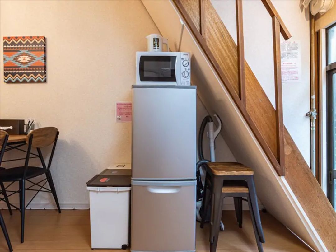 5min walk from Kyobashi Station/2-story house!55㎡/2LDK/Max 8pax