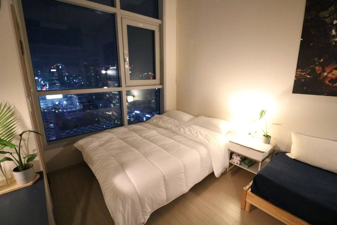 大邱-慵懶早晨旅宿｜近東大邱站 新世界百貨 樓中樓適合多人出遊