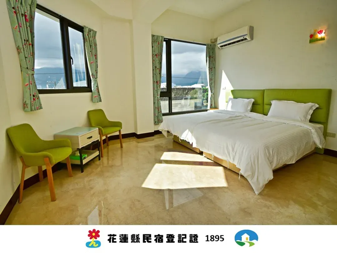 花蓮縣-喜悅民宿 | 12-18人花蓮Villa包棟 | 海景&電梯＆大空間
