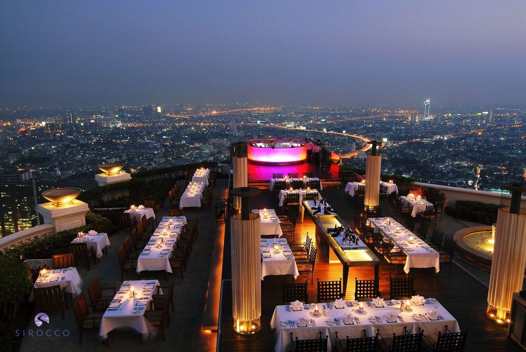 Sirocco Restaurant - Dining Under the Stars