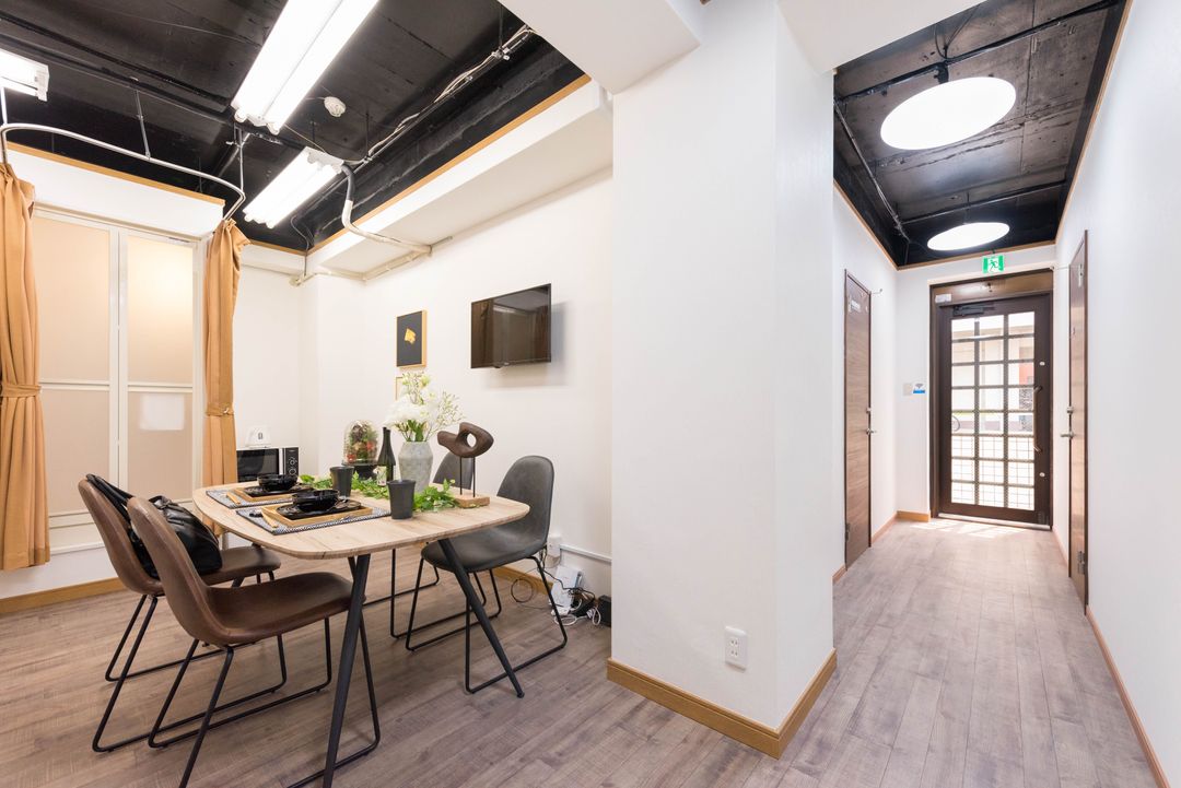 Design hotel near Ueno/Asakusa with 3 bedrooms