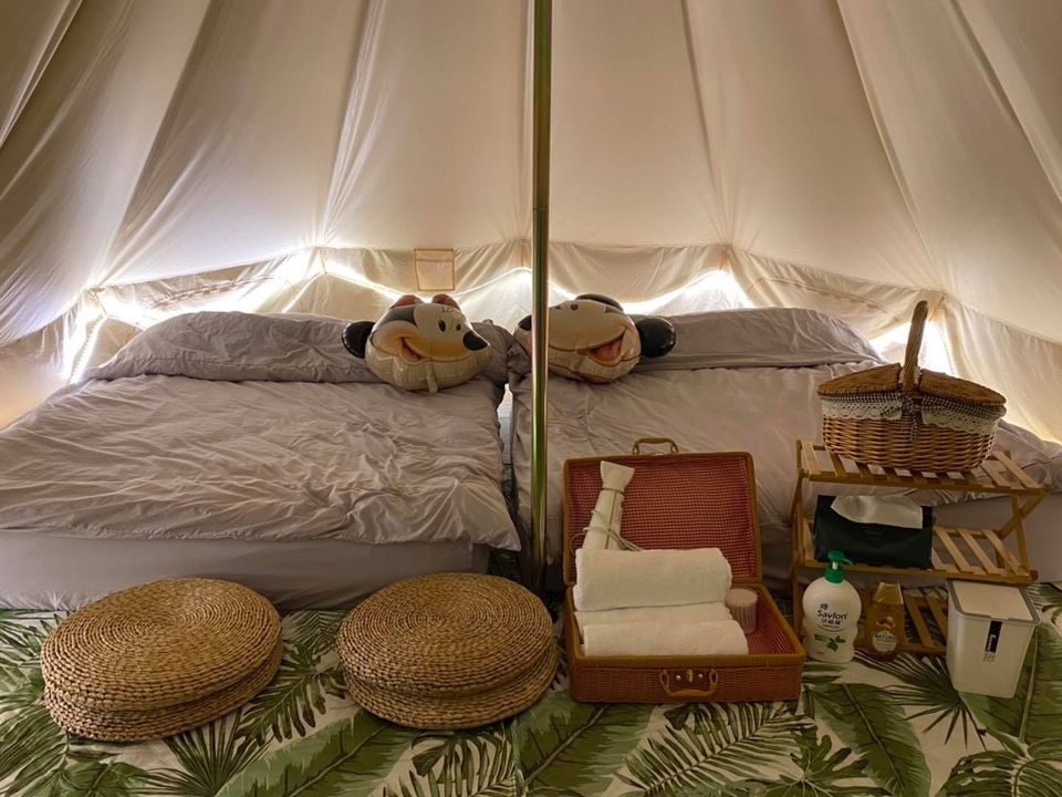 晃晃印地安露營區|神殿帳、附早餐、戲水池-12