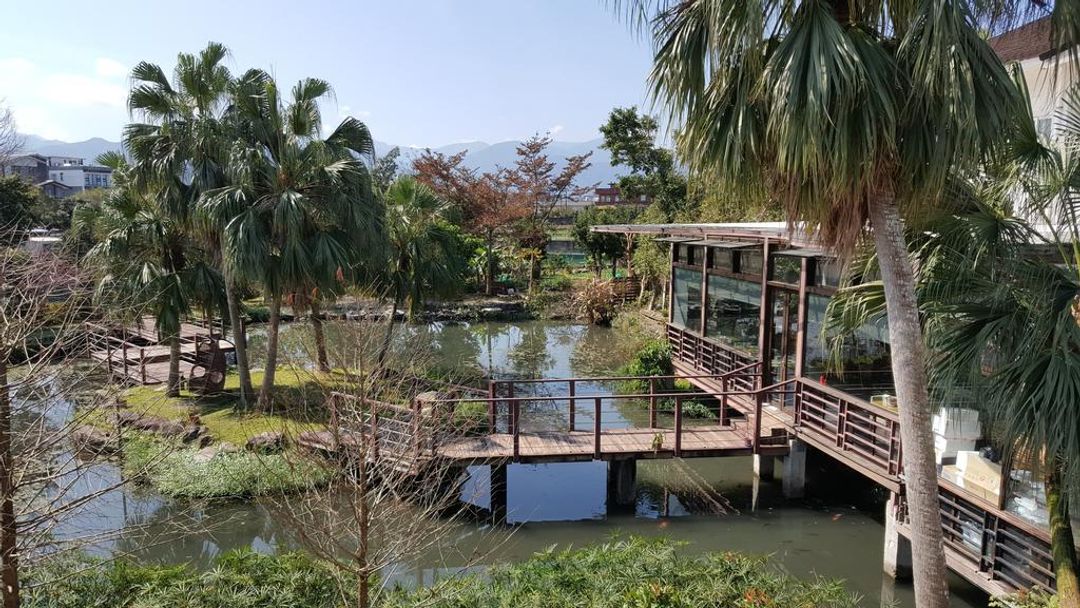 民宿內園區