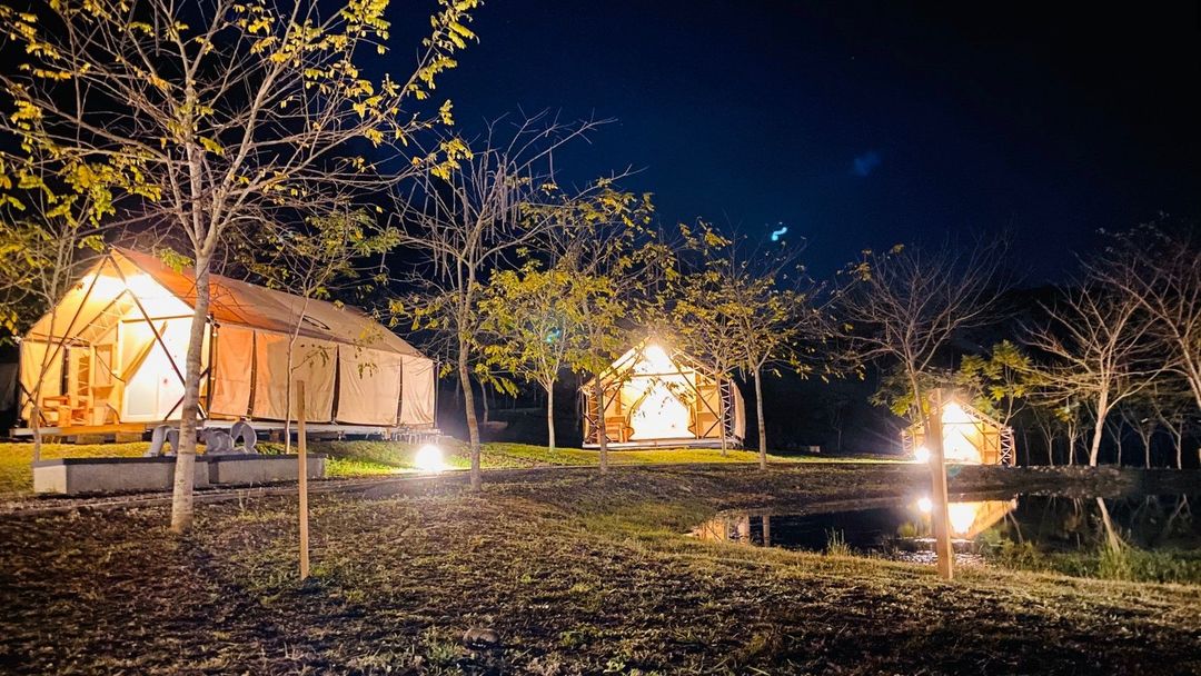 遠山望月溫泉露營區｜9/6前入住送$1199晚餐、美人湯屋、露營車-7