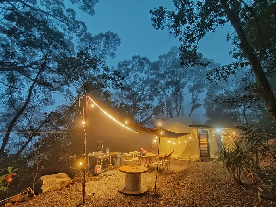 山裡面的嵐卡｜獨家85折起！一帳一區祕境露營、可加購餐點-10