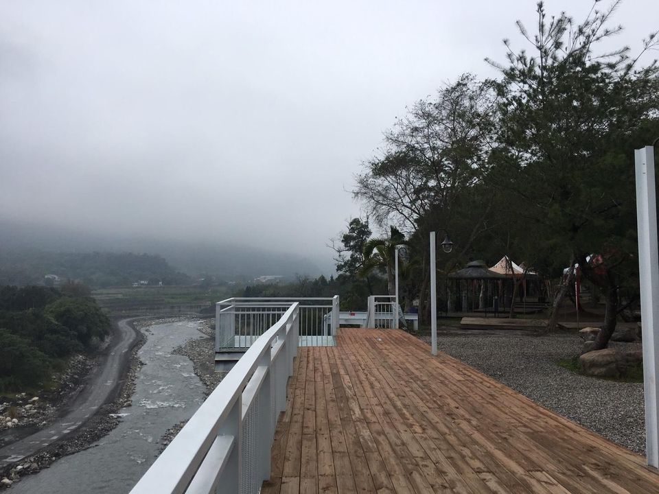 南投露營 北港溪沙八渡假村