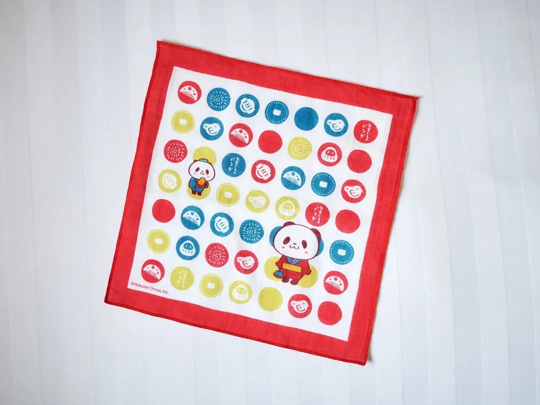 【お買いものパンダルーム】当施設限定アメニティ/巾着