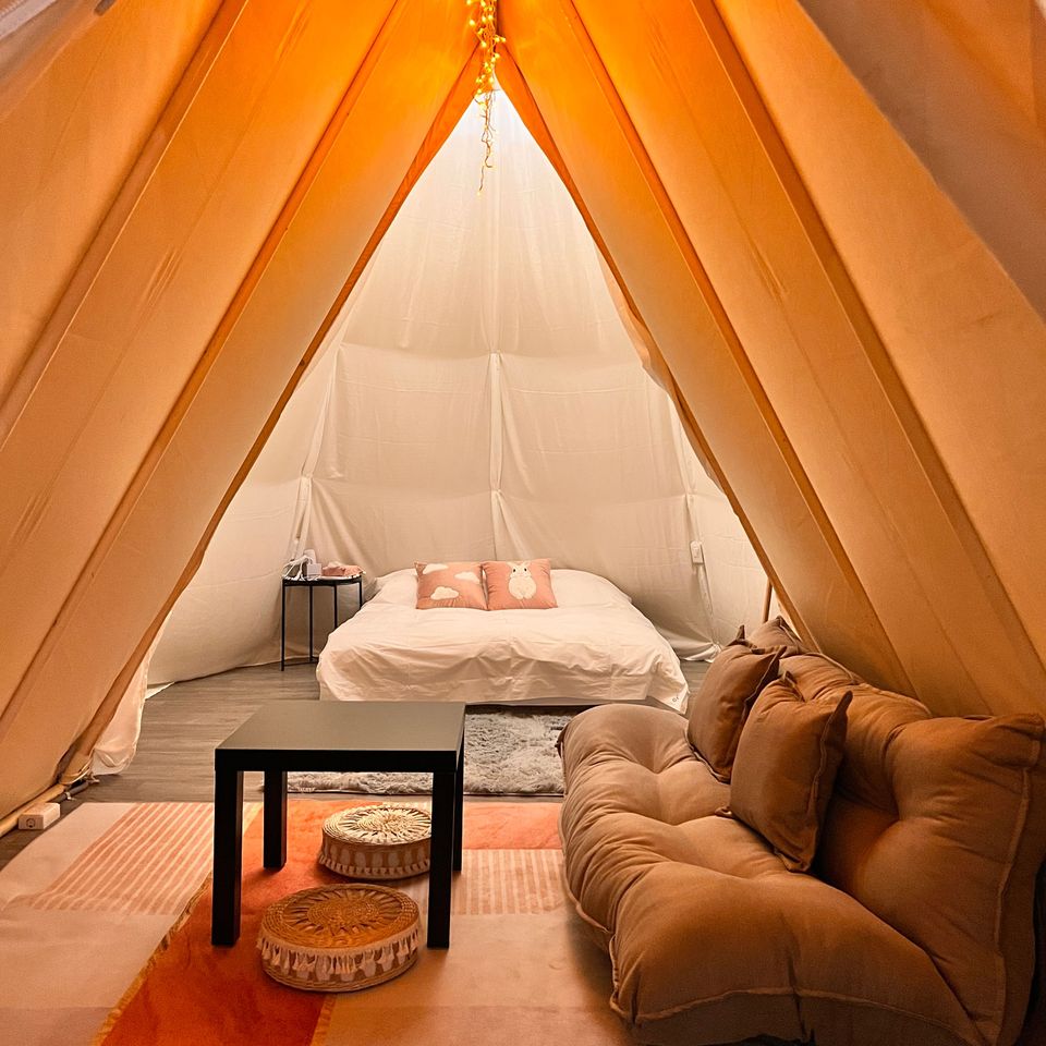 高巢農場|獨家85折起!異國帳篷、露營車、獨立衛浴-8