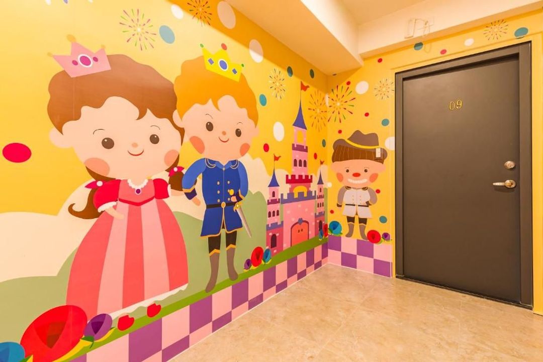 閣樂親子旅宿｜近羅東夜市、球池溜滑梯小廚房、網美水族箱浴缸