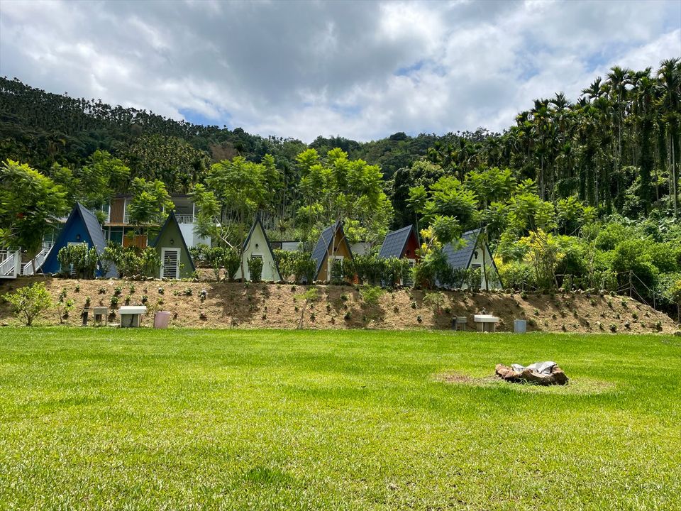 鹿露山景露營區｜魚池鄉自搭帳-2