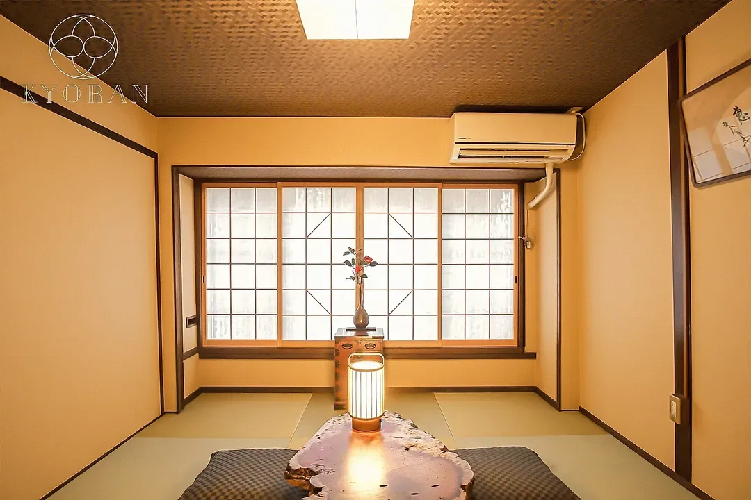 Kyo design, complete craftsman handmade whole building rental-The Vintage Ruyasu residence-with open-air rock bath