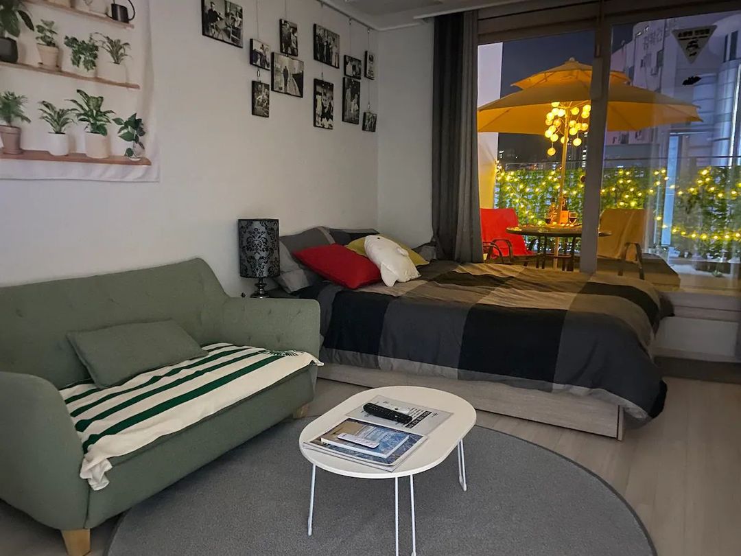 釜山-京順旅宿｜10分鐘內到西面站 凡內谷站