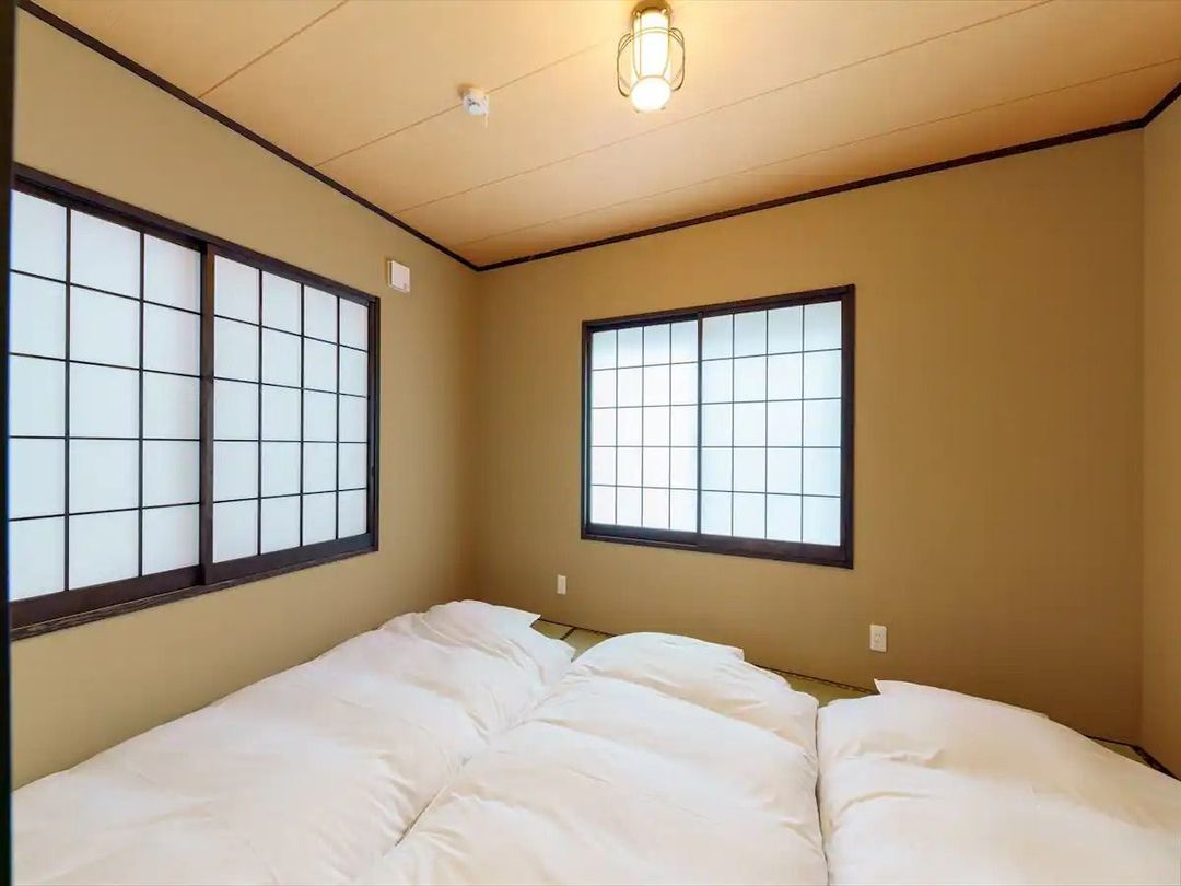 8min walk from Asakusa/Stroll along the Sumida River / 2LDK/1.5UB / 60㎡, Max 6pax / 2-story Japanese-style villa (with loft)