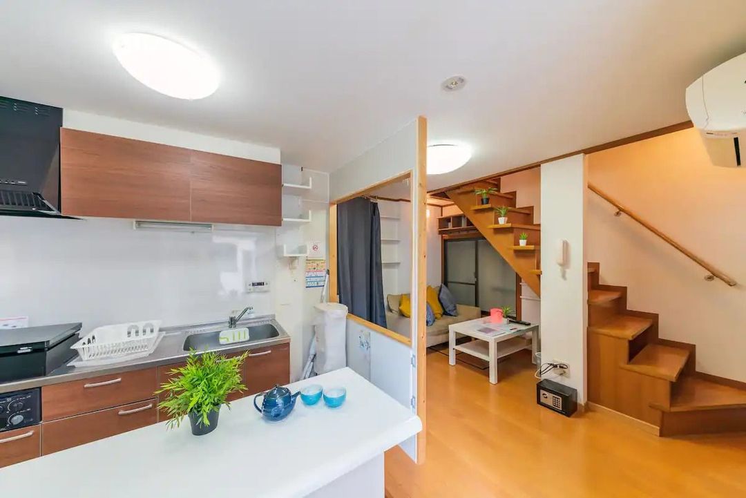 11minute walk to Asakusa,Skytree/2LDK 45㎡/Max 4pax/1.5 bathrooms/Entire 2-story villa/Wifi