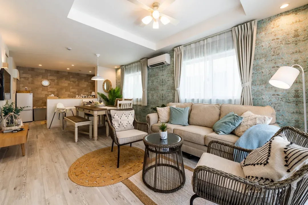 Okinawa-Makanalea Resort Okinawa 150㎡ Pension Large group of 16 people BBQ possible 2 minutes from convenience store