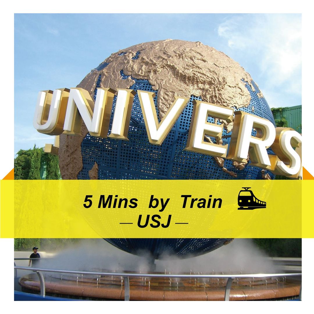 58㎡ House》5mins to USJ!Good access to downtown!