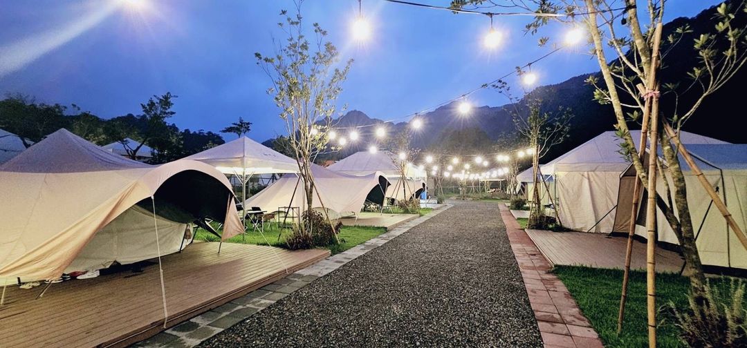 南庄山河苑露營區丨遊獵帳、獨立衛浴、近南庄老街-1