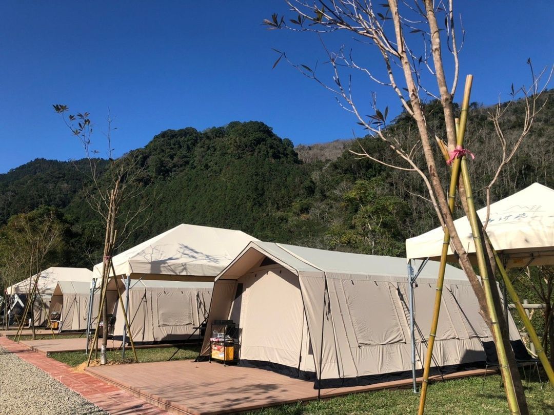 南庄山河苑露營區丨遊獵帳、獨立衛浴、近南庄老街-3