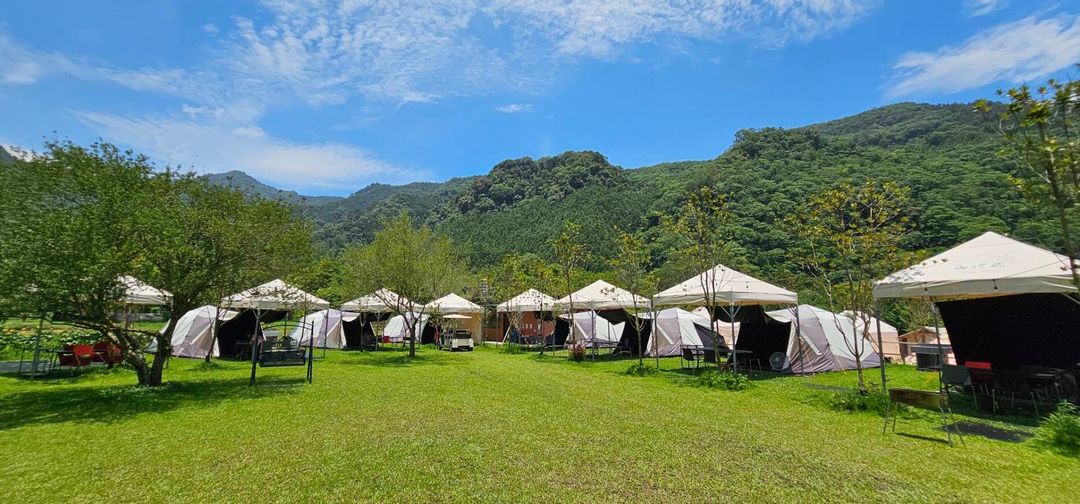 南庄山河苑露營區丨遊獵帳、獨立衛浴、近南庄老街-14