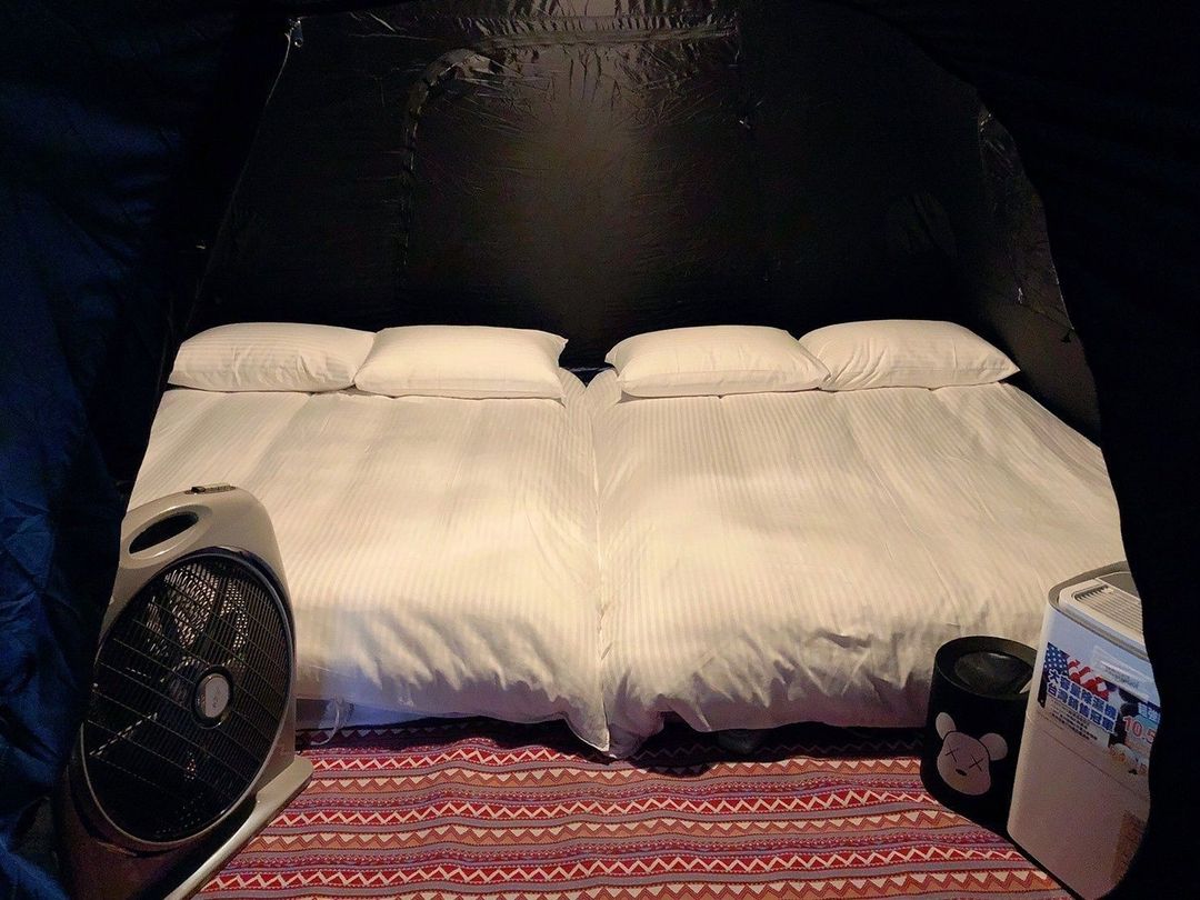 南庄山河苑露營區丨遊獵帳、獨立衛浴、近南庄老街-9