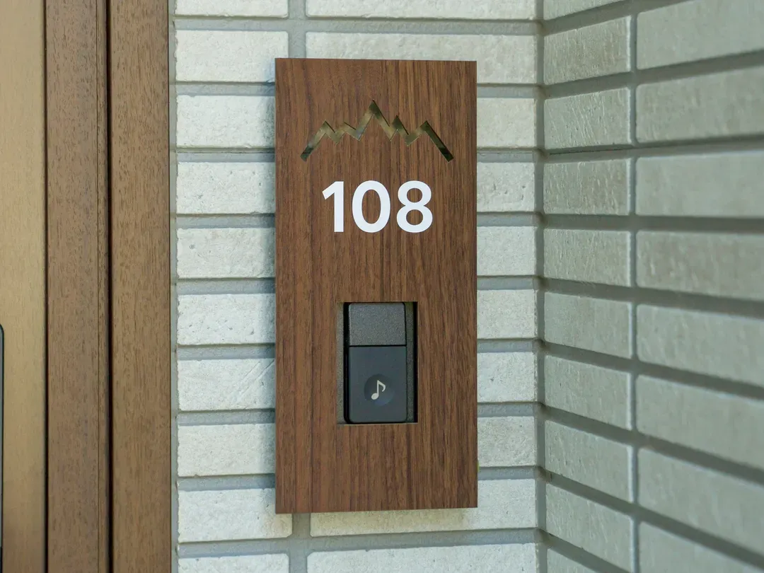 【スタイリッシュ・108】ルームサイン