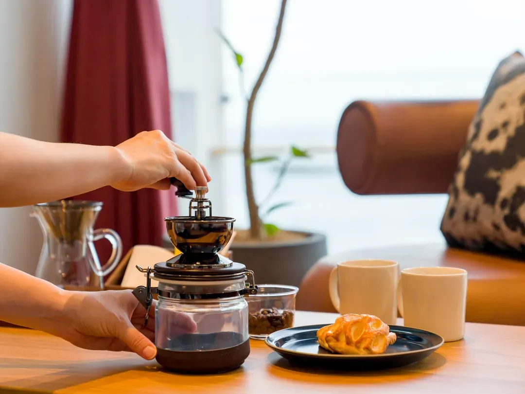【92（スイートルーム）】挽きたて、淹れたてのコーヒーは格別
