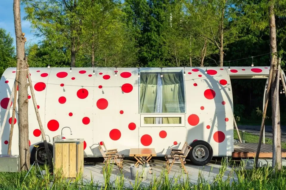 曼漫落羽松奶凍車莊園｜獨家85折起！獨家奶凍露營車、寵物友善-4