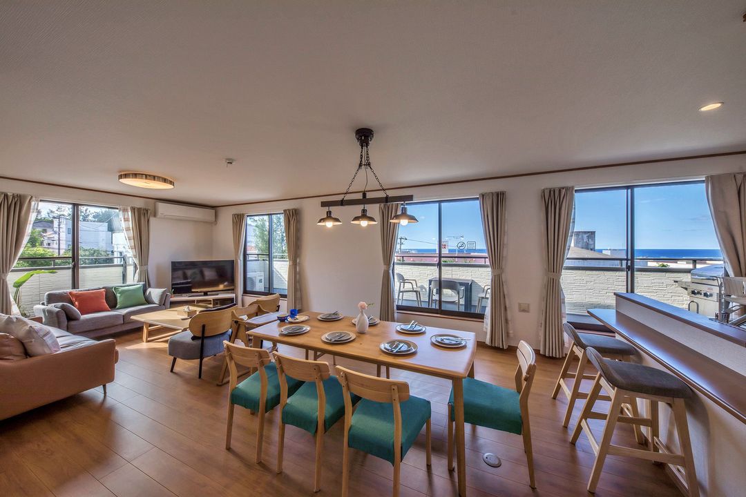 白舍D好宅~強勢登場~5房海景包棟｜10人OK+BBQ+智慧電視+代訂和牛超方便！-1