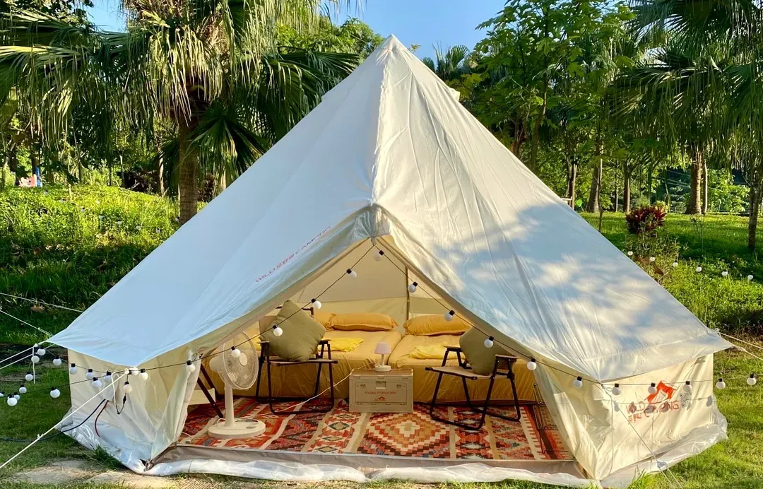Taoyuan City-Cha Ye Li-Mountain Camping｜Lazy Camping, Shrine Tent