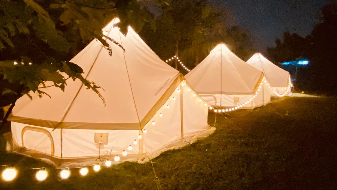 Cha Ye Li-Mountain Camping｜Lazy Camping, Shrine Tent