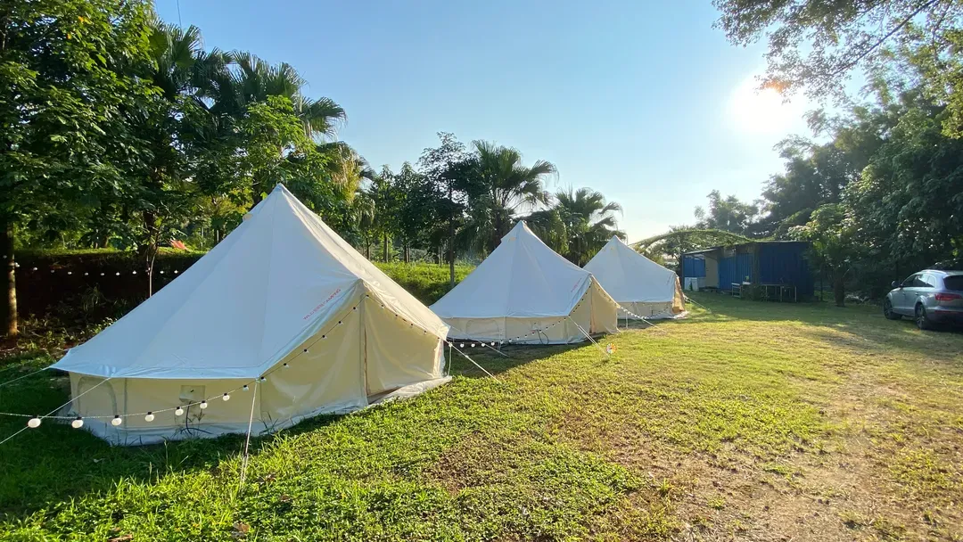 Cha Ye Li-Mountain Camping｜Lazy Camping, Shrine Tent