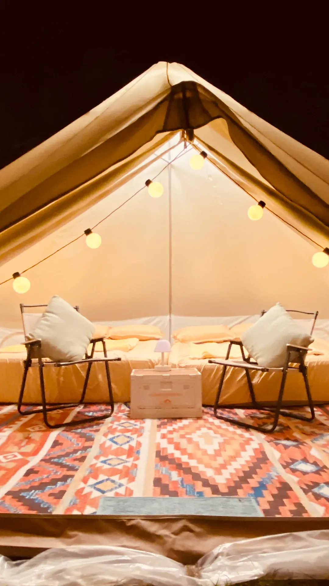 Cha Ye Li-Mountain Camping｜Lazy Camping, Shrine Tent