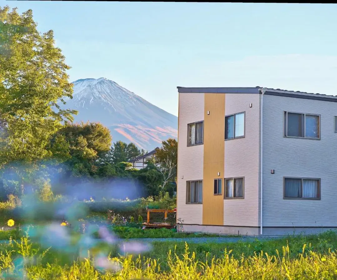 山梨縣-山間堂 Grand Villa｜富士山景/串流平台/近河口湖站