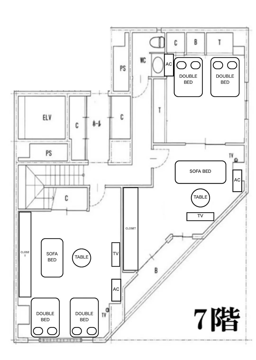 ELLE Namba Villa